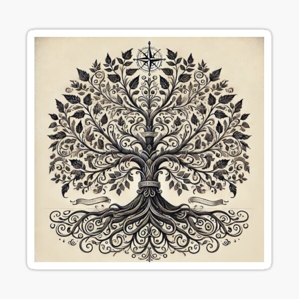 Item preview, Tree of Life Symbol, Tattoo Design  designed and sold by CulturalCurios.