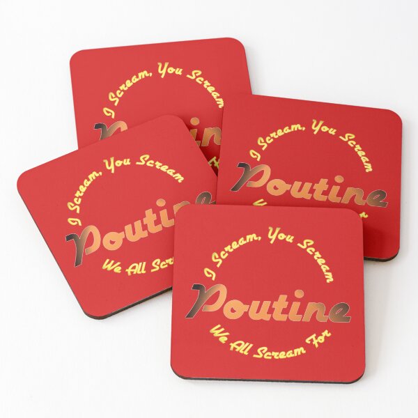 Item preview, We All Scream For Poutine! designed and sold by Kevin  Rose.