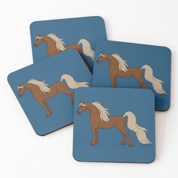 Item preview, Cute, Sorrel Arabian Cartoon Horse designed and sold by DappledMoon.