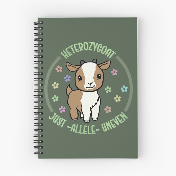 Item preview, Heterozygoat Science Pun designed and sold by Mint-Rose.