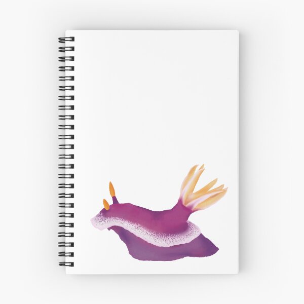 Item preview, Nudibranch - sea slug - Hypselodoris apolegma designed and sold by Poulpimousse.
