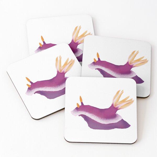 Item preview, Nudibranch - sea slug - Hypselodoris apolegma designed and sold by Poulpimousse.