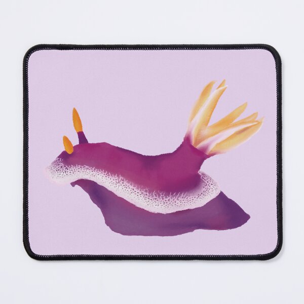 Item preview, Nudibranch - sea slug - Hypselodoris apolegma - lila designed and sold by Poulpimousse.
