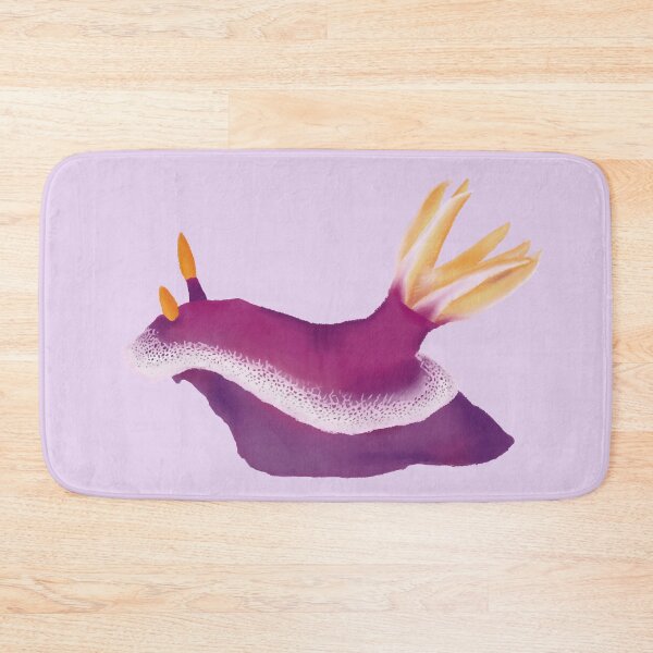 Item preview, Nudibranch - sea slug - Hypselodoris apolegma - lila designed and sold by Poulpimousse.