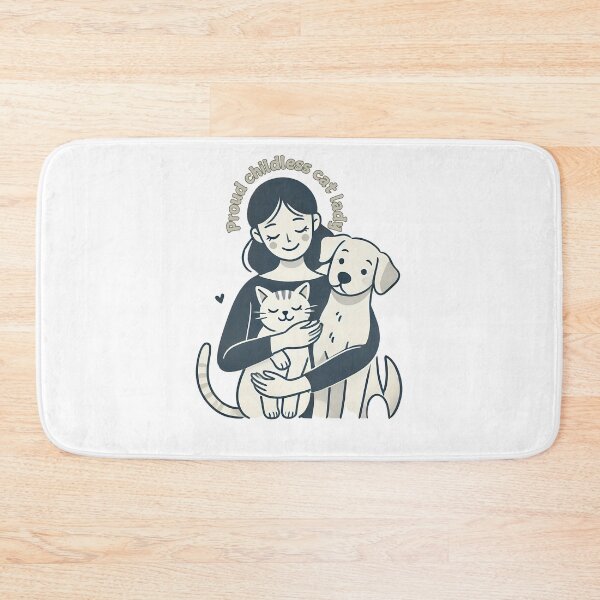 Item preview, Proud childless cat and dog lady designed and sold by NebulaLabs.
