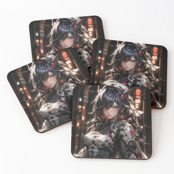 Item preview, Amanda black cyberpunk armor beautiful-cute designed and sold by VaTaZin.
