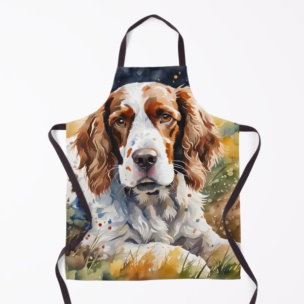Item preview, 'Welsh Springer Spaniel II' Dog Breed Pet Portrait designed and sold by Country-Artist.