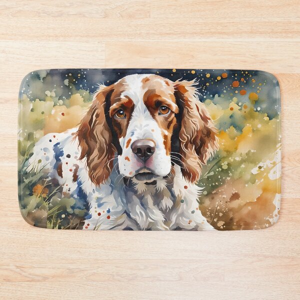 Item preview, 'Welsh Springer Spaniel II' Dog Breed Pet Portrait designed and sold by Country-Artist.