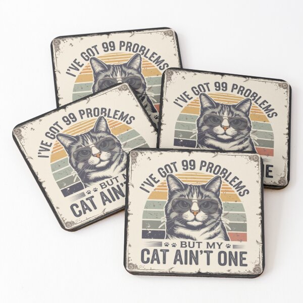 Item preview, i got 99 problems and a cat ain't one designed and sold by Baldazar.