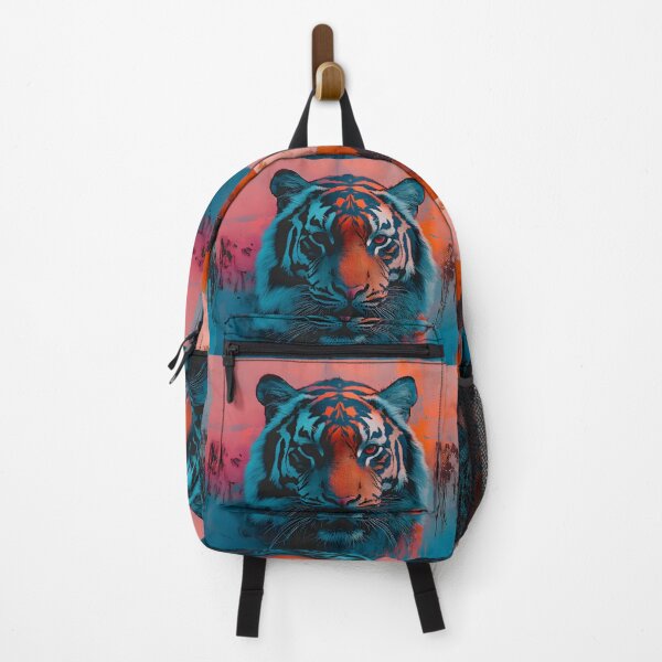 Item preview, Neon Tiger: Glitchcore designed and sold by AI-Only Creations.