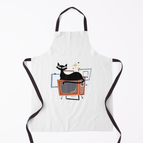 Item preview, Retro Vintage Mid-Century Modern Look Cats 50s 60s design designed and sold by Baldazar.