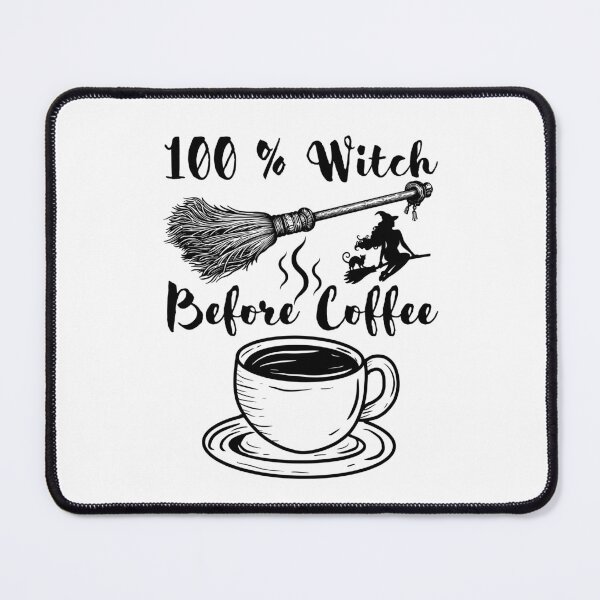 Item preview, 100% witch before coffee designed and sold by BritishDelights.