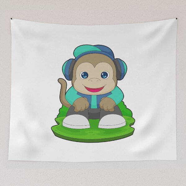 Item preview, Monkey Headphone Music designed and sold by Snabdesign84.