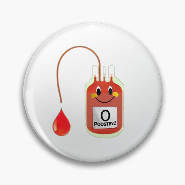 Item preview, VTM (Vampire: The Masquerade) “Blood Type: O Positive" designed and sold by Mahe Jabeen.