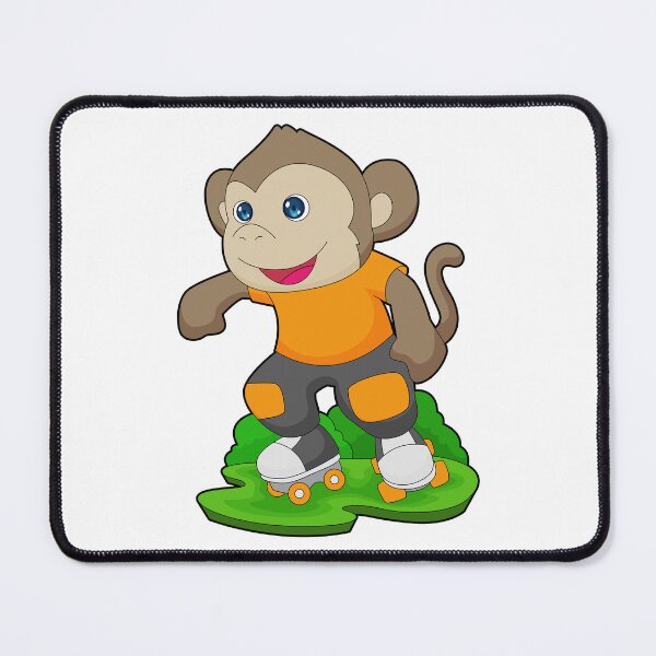 Item preview, Monkey Roller skating Roller skates designed and sold by Snabdesign84.