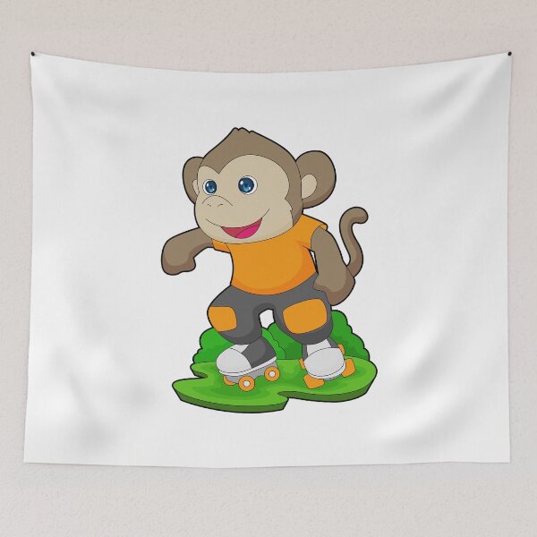 Item preview, Monkey Inline skating Roller skates designed and sold by Snabdesign84.