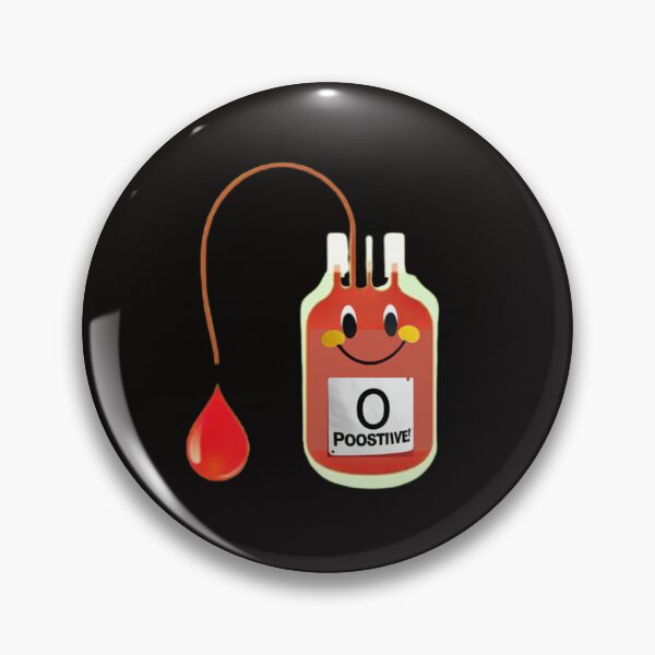 Item preview, VTM (Vampire: The Masquerade) “Blood Type: O Positive" designed and sold by Mahe Jabeen.