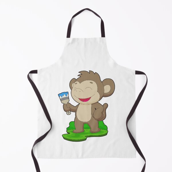 Item preview, Monkey Painter Paint brush Painting designed and sold by Snabdesign84.