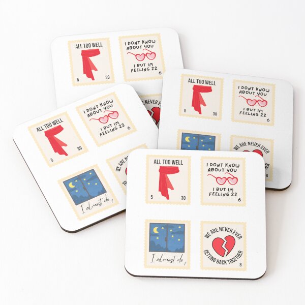 Item preview, Red Stamps 5-8 designed and sold by canderson13.