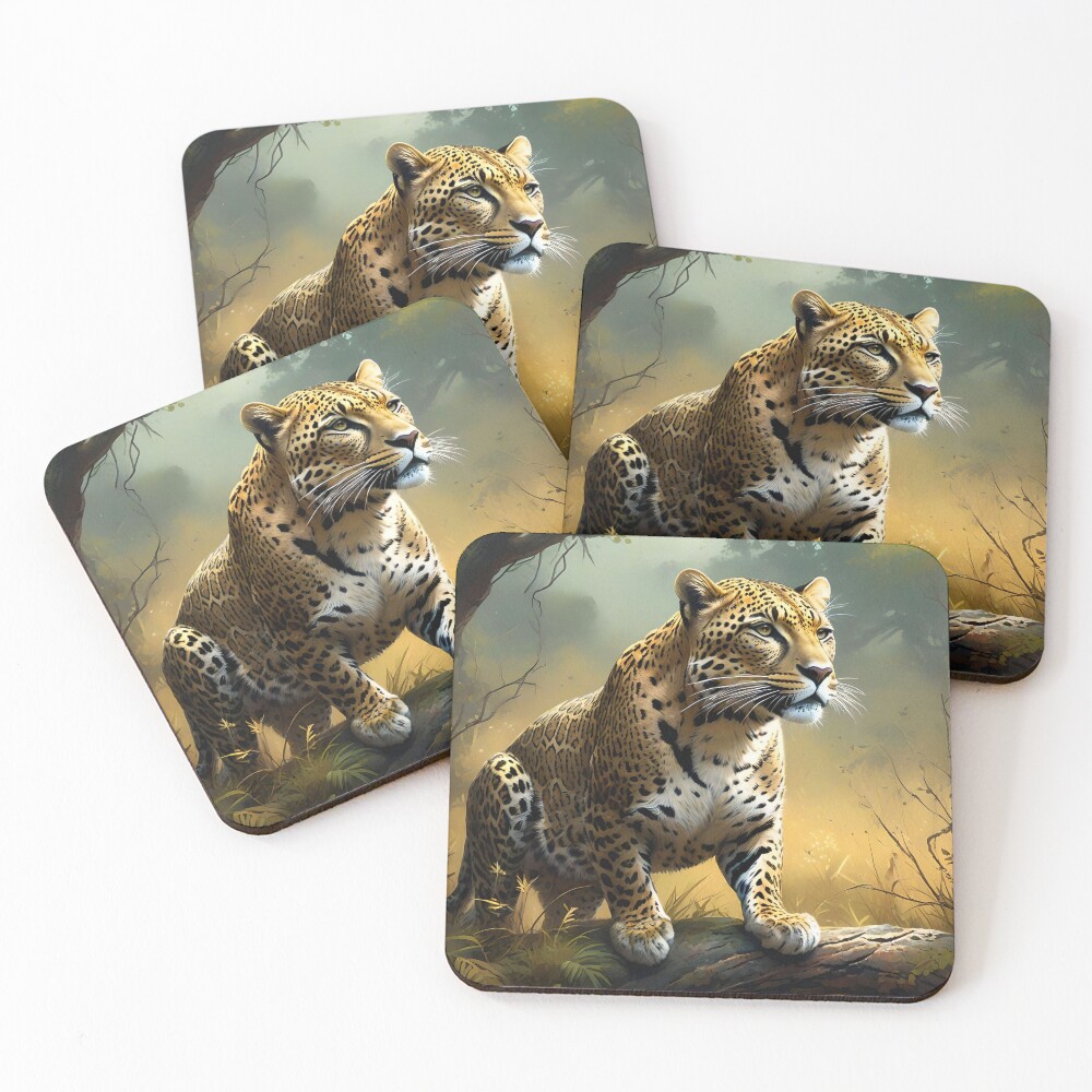 Item preview, Coasters (Set of 4) designed and sold by PIGCASSOSAIART.