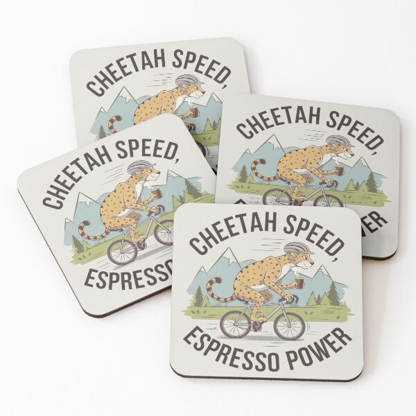 Item preview, Cheetah Speed, Espresso Power designed and sold by notevidia.