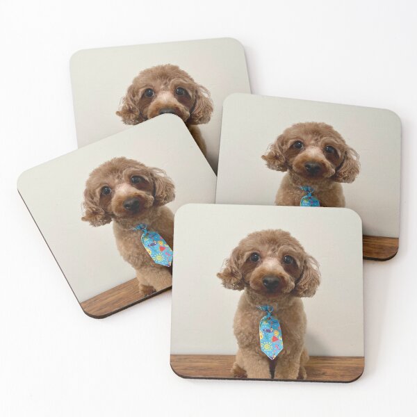 Item preview, Mini Poodle Wearing a Tie designed and sold by Zoozwear Apparel.