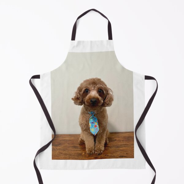 Item preview, Mini Poodle Wearing a Tie designed and sold by Zoozwear Apparel.