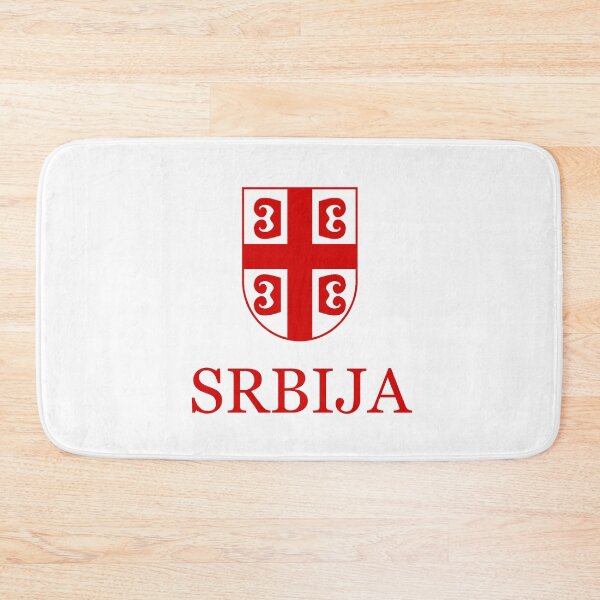 Artikelvorschau, Srbija Serbien Rot entworfen und verkauft von VRedBaller.