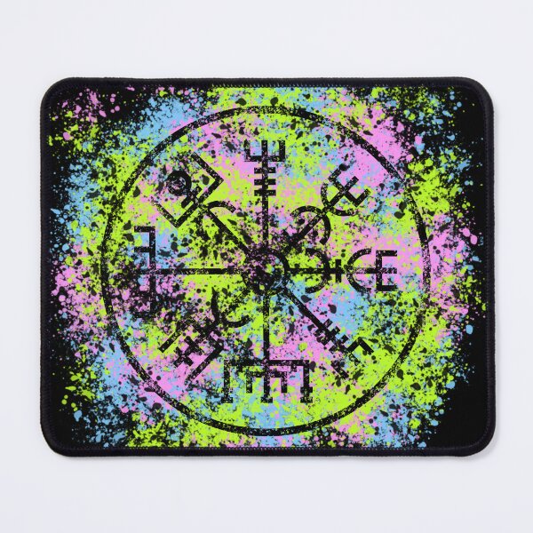 Item preview, Vegvisir Viking Wayfinder PAINTBALL SPLASH! designed and sold by Spammabelle.