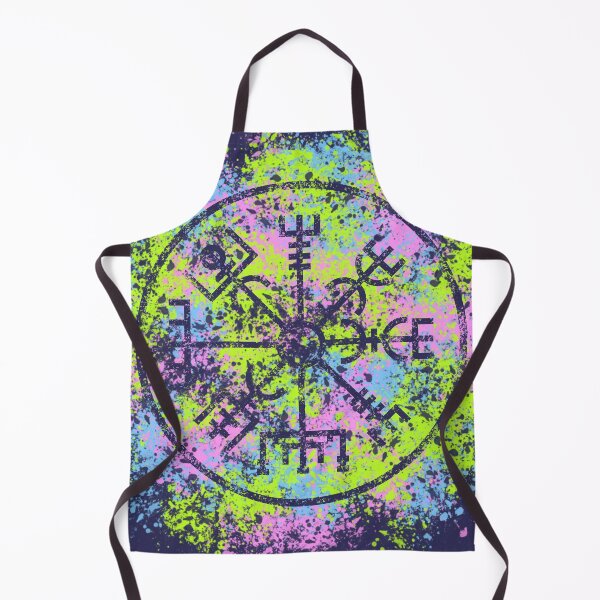 Item preview, Vegvisir Viking Wayfinder PAINTBALL SPLASH! designed and sold by Spammabelle.