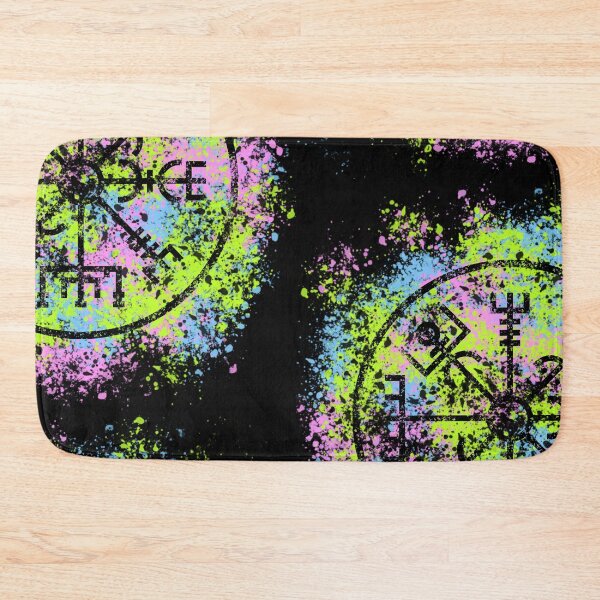 Item preview, Vegvisir Viking Wayfinder PAINTBALL SPLASH! designed and sold by Spammabelle.