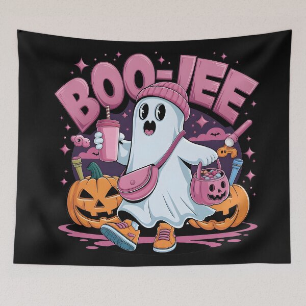 Item preview, A 3D vector illustration of a t-shirt with a spooky yet adorable ghost designed and sold by MRFEZOO2030.
