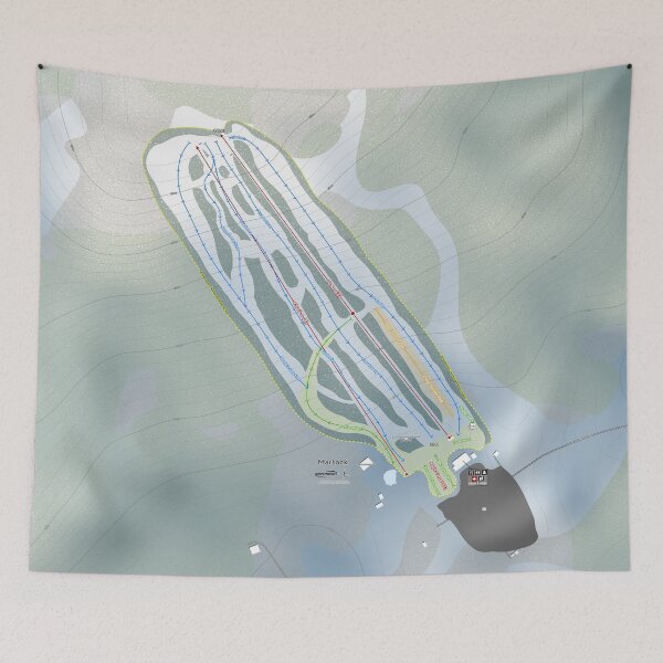Item preview, Martock Resort Trail Map designed and sold by Mapsynergy.