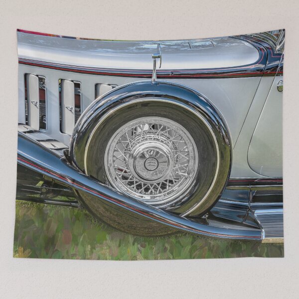 Item preview, 1932 Silver Chrysler La Baron Convertible Sedan X115 designed and sold by RichFrancoCars.