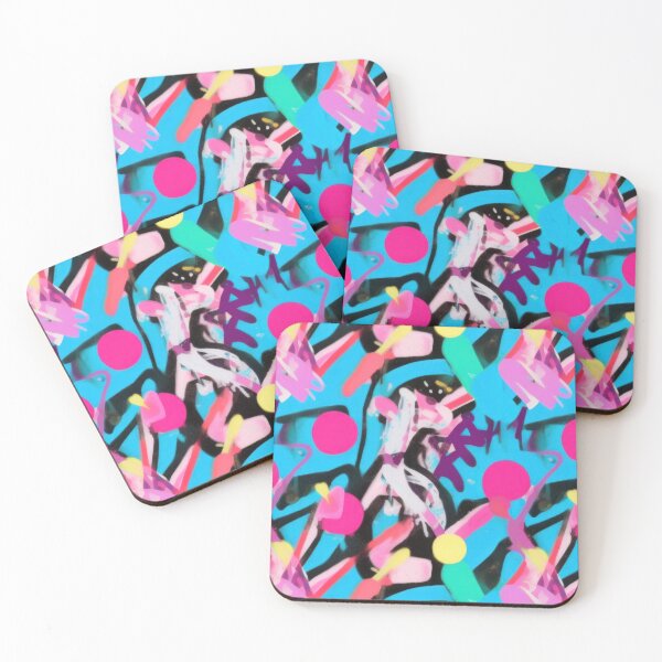 Item preview, Artistic colorful graffiti street art pattern designed and sold by softpixel.