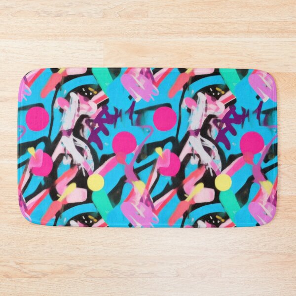 Item preview, Artistic colorful graffiti street art pattern designed and sold by softpixel.