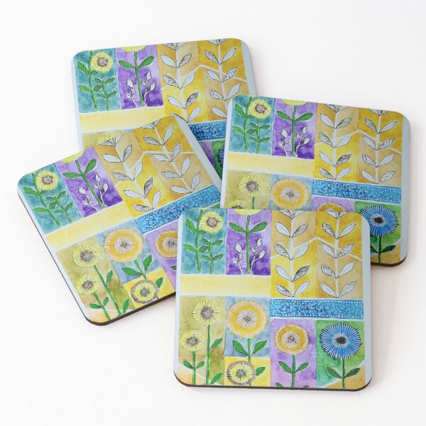 Item preview, Coloured sunflowers designed and sold by GuianAbby.