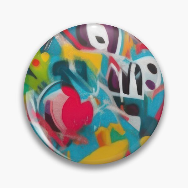 Item preview, Colorful grungy graffiti street art pattern designed and sold by softpixel.