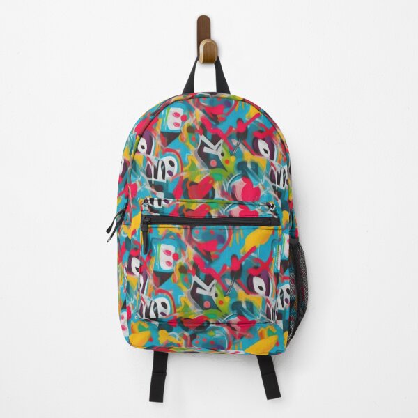 Item preview, Colorful grungy graffiti street art pattern designed and sold by softpixel.