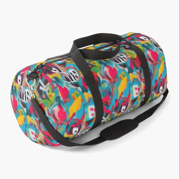 Item preview, Colorful grungy graffiti street art pattern designed and sold by softpixel.
