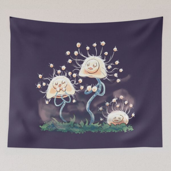 Item preview, Hairy Mycena designed and sold by MedussaSolar.