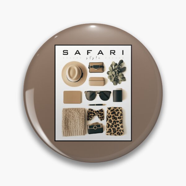 Artikelvorschau, Safari-Stil, beige Damen-Accessoires, Leopardenmuster, Mode entworfen und verkauft von silent-violin.