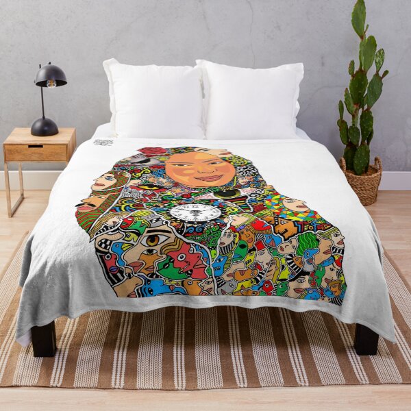 Item preview, Intricate African-Inspired Artwork A Unique and Colorful designed and sold by DrawHandArt.