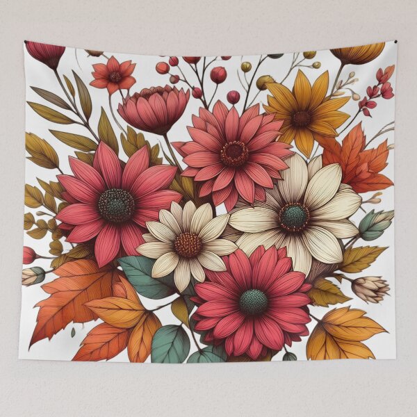 Item preview, Fall Flowers designed and sold by GraphicsClub.
