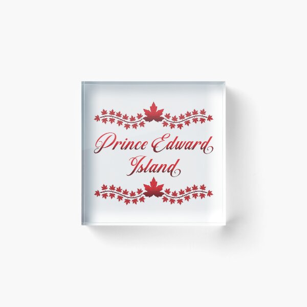 Item preview, Prince Edward Island a Big Bold and Red Design by Tjays on a Cool designed and sold by TJays.