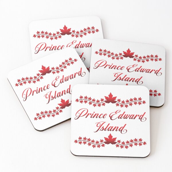 Item preview, Prince Edward Island a Big Bold and Red Design by Tjays on a Cool designed and sold by TJays.