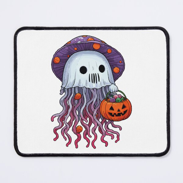 Item preview, Jellyfish Scary Halloween Ghost Spooky Pumpkin Candy designed and sold by Artistoos.