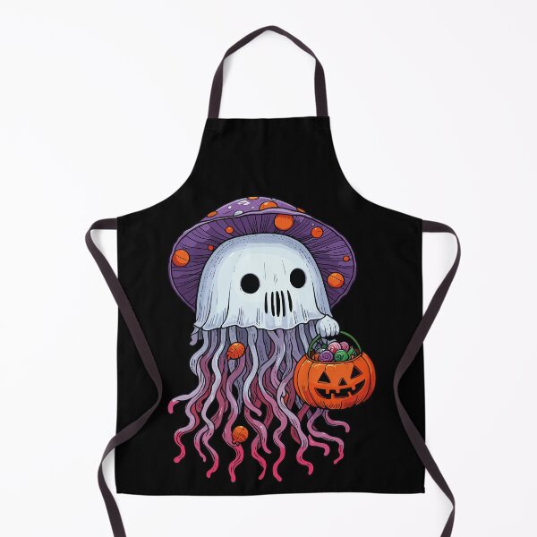 Item preview, Jellyfish Scary Halloween Ghost Spooky Pumpkin Candy designed and sold by Artistoos.