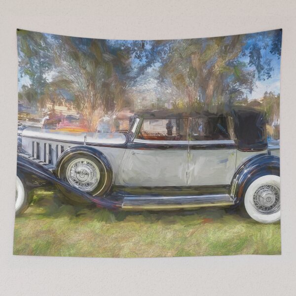 Item preview, 1932 Silver Chrysler La Baron Convertible Sedan X120 designed and sold by RichFrancoCars.