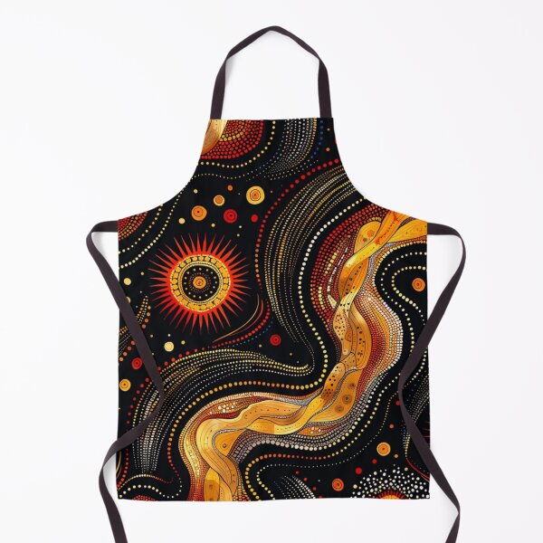 Item preview, Aboriginal Inspired Dot Art - Wilderness designed and sold by GrinGalore.